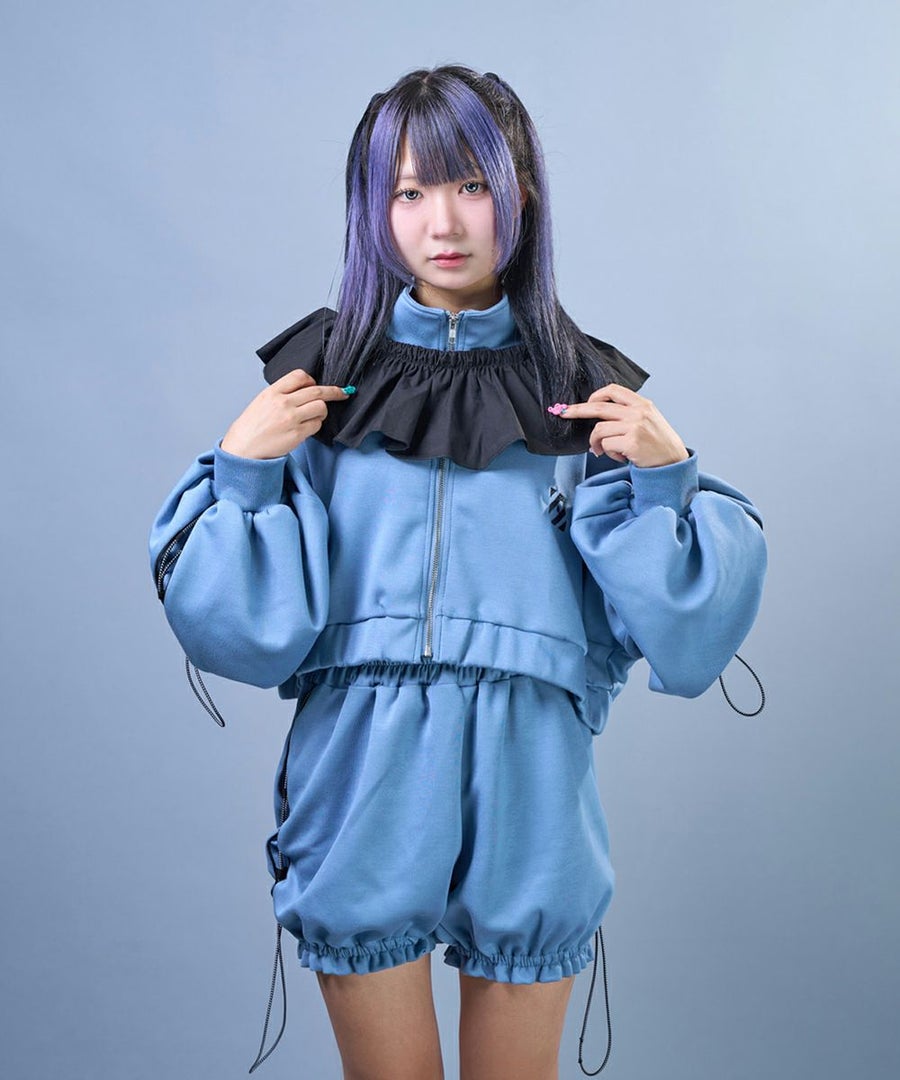 繚乱バルーンジャージパンツ