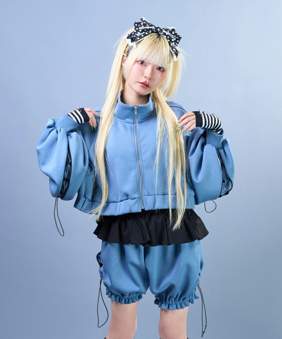 繚乱バルーンジャージパンツ