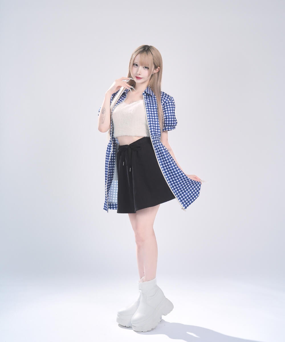 オシニアエルワンピース 半袖mini ver.(ANOR-03-CK)のページ|アノネノネ