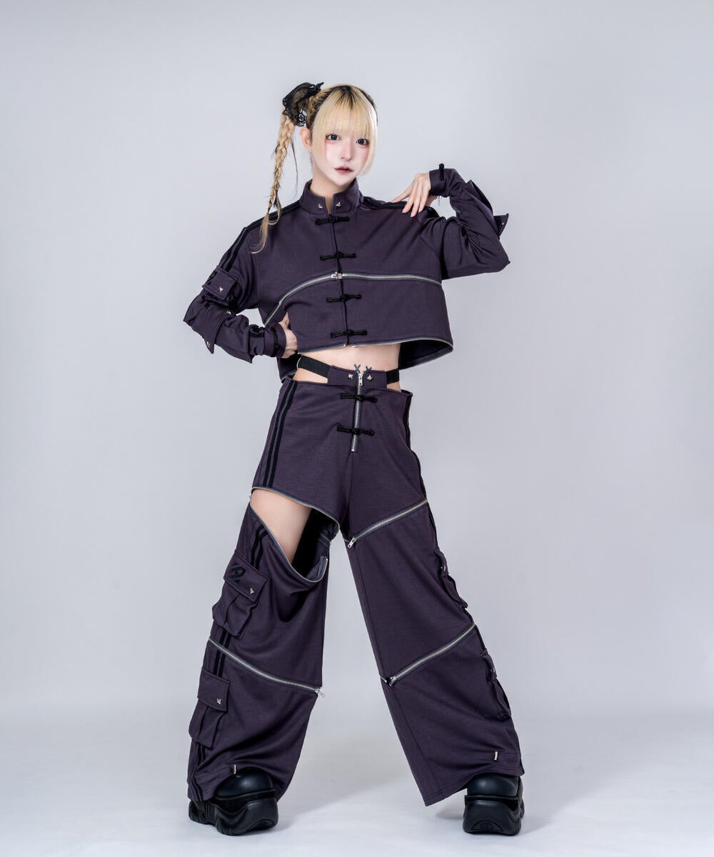 【嫉兎のアリバイ×anonenone】チャイナセパレートパンツ